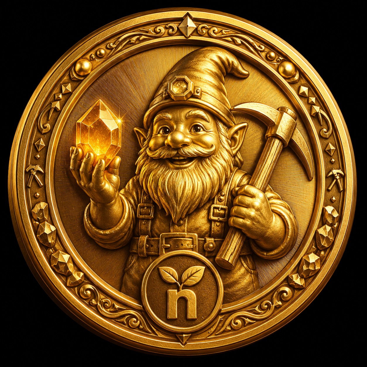 nGRND Gold Protocol coin